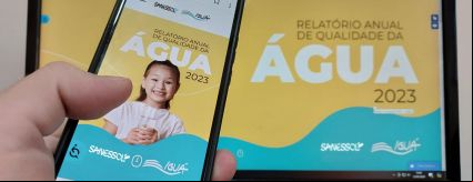Sanessol inicia distribuição do relatório anual de qualidade de água Sanessol inicia distribuição do relatório anual de qualidade de água